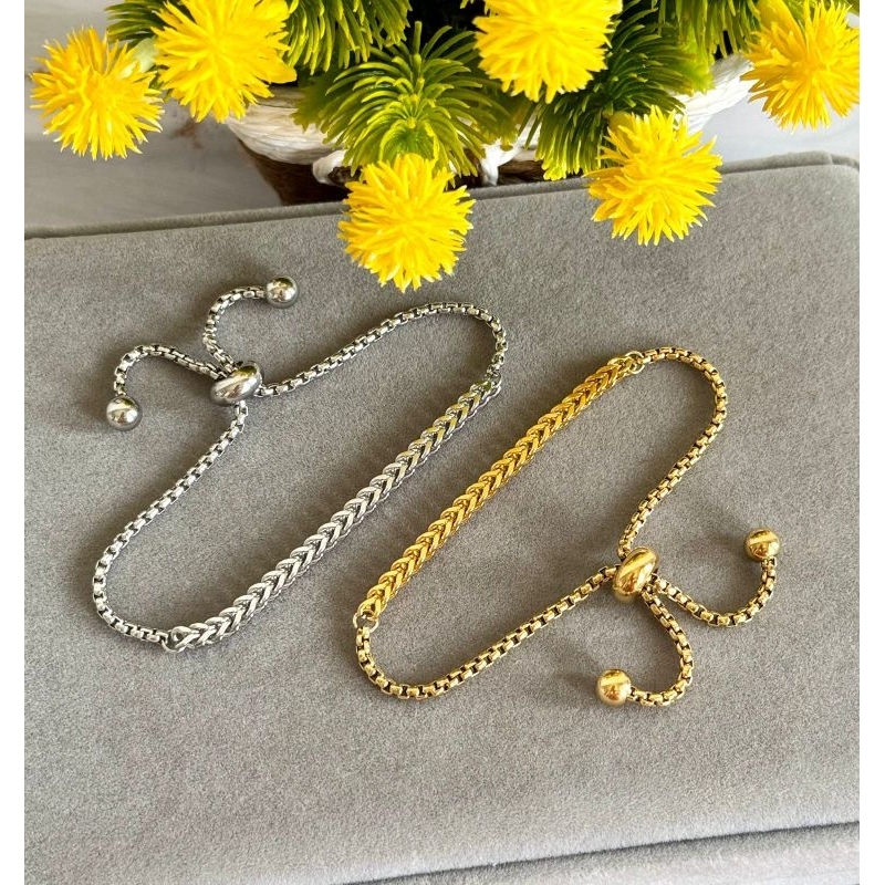 Gelang serut titanium sisik naga