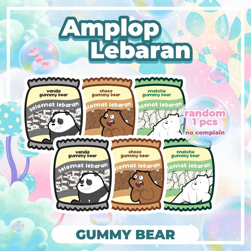 

Amplop Lebaran 2025 | Gummy Bear