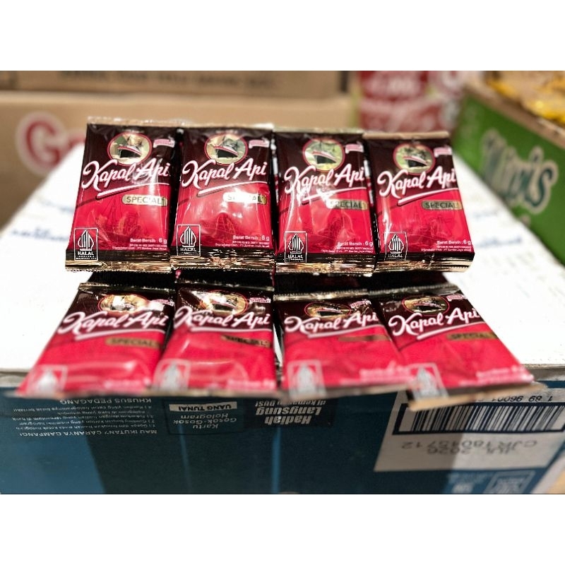 

KOPI KAPAL API MINI SPECIAL KOPI MURNI TANPA GULA [1 RENCENG 10 PCS] 6GR/SACHET