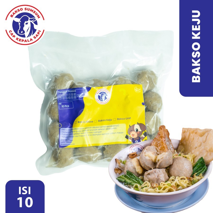 

BAKSO ISI KEJU MOZARELA HALAL BEKU MOZZARELLA CHEESE BAKSO DAGING SAPI FROZEN FOOD SNACK CEMILAN ANAK