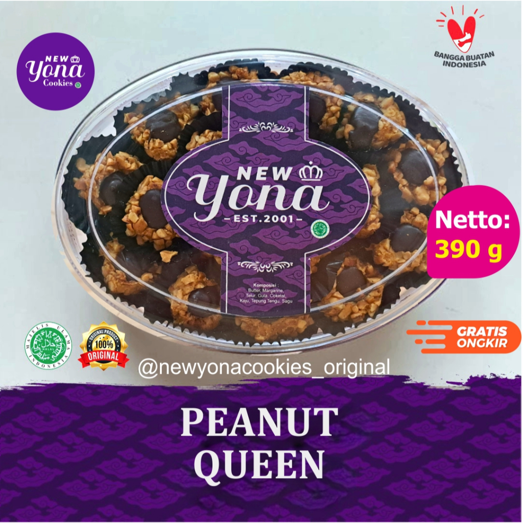 

Kue Kering Lebaran NEW YONA (PEANUT QUEEN)
