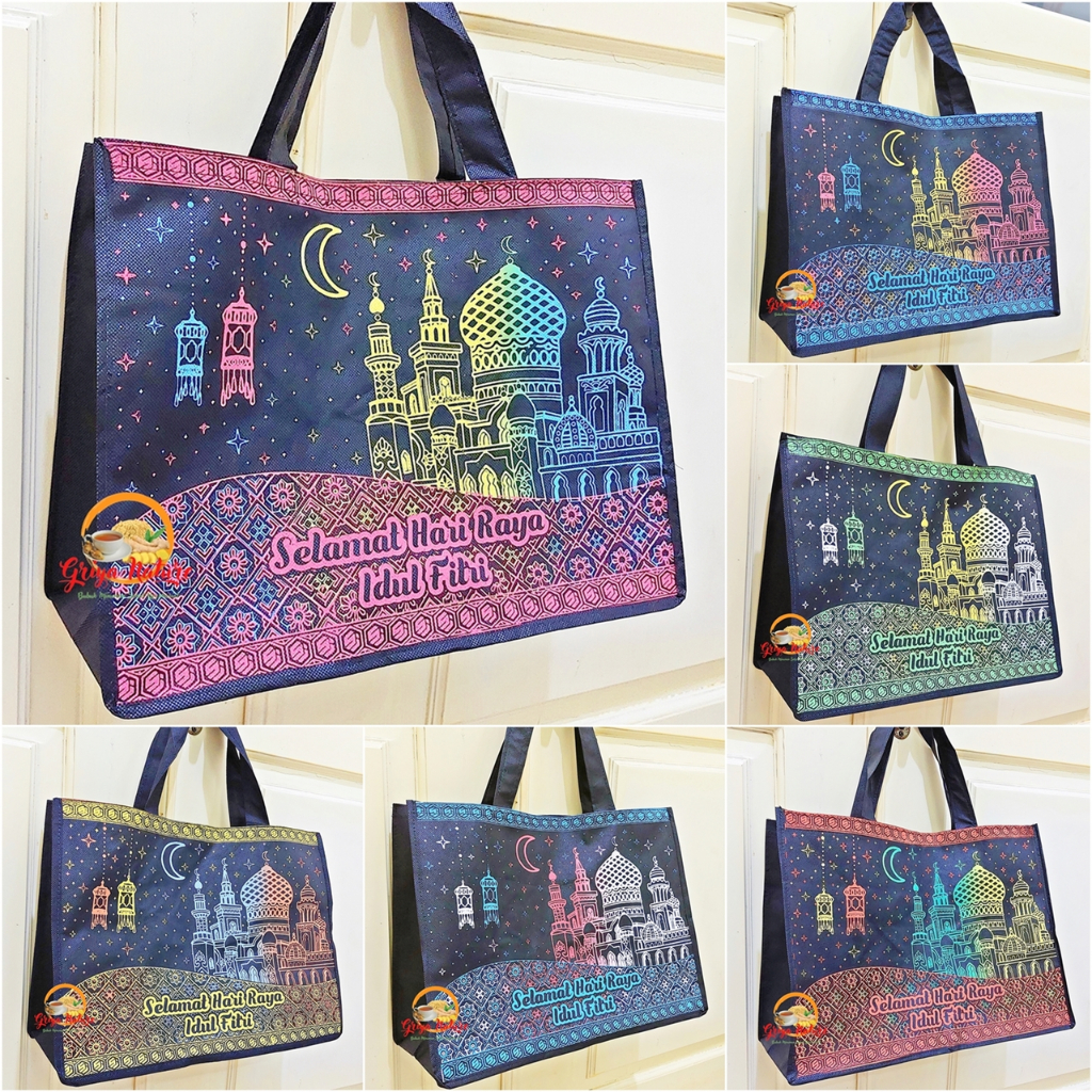 

[COD] GRIYA NATURE | Tas Lebaran Idul Fitri Spunbond Miring JUMBO 30x40x15 BESAR Muat Sembako Beras Tas Parcel Tas Bingkisan Tas Parsel Hajatan Murah Hampers Souvenir Sovenir Goody Goodie Bag Kotak Premium Hari Raya Goodiebag Besar Goodybag Satuan Lusinan