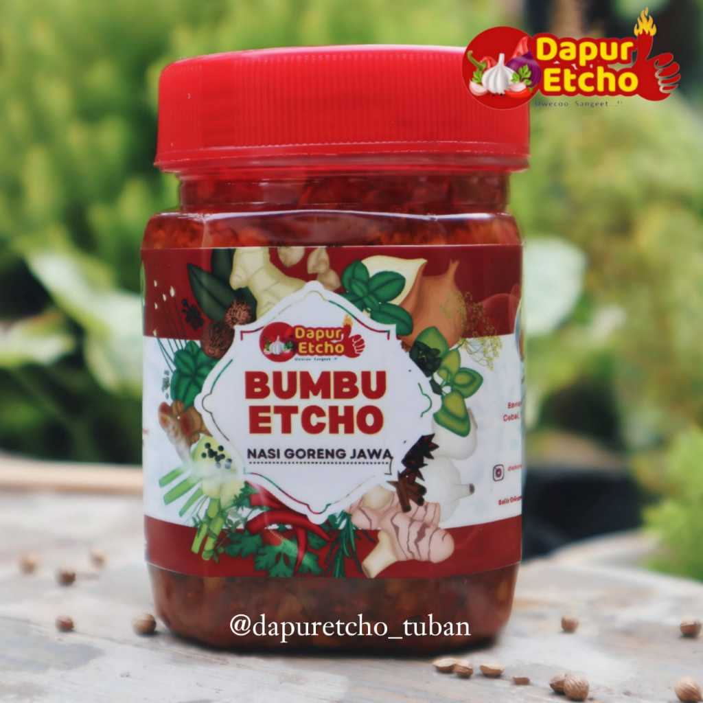 

BUMBU DAPUR SIAP SAJI RASA JUARA !! , BUMBU LODEH Dari DAPUR ETCHO Kemasan 200 gr