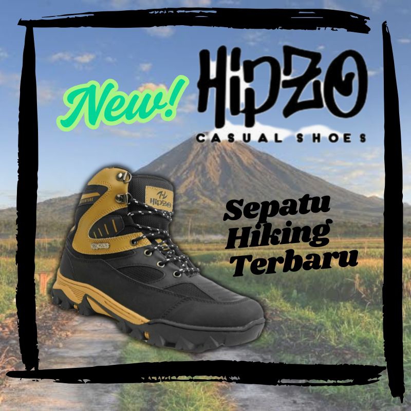 Sepatu Hiking Riding Boots Pria Terbaru Hipzo M072