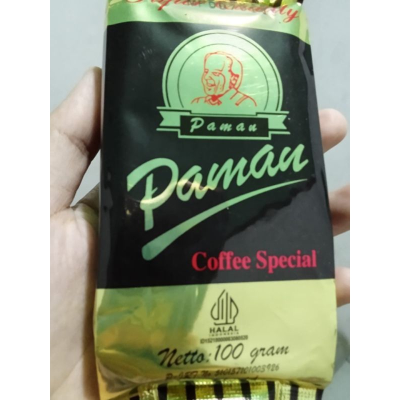 

kopi paman kopi spesial oleh oleh khas jambi 100 gram bubuk murni