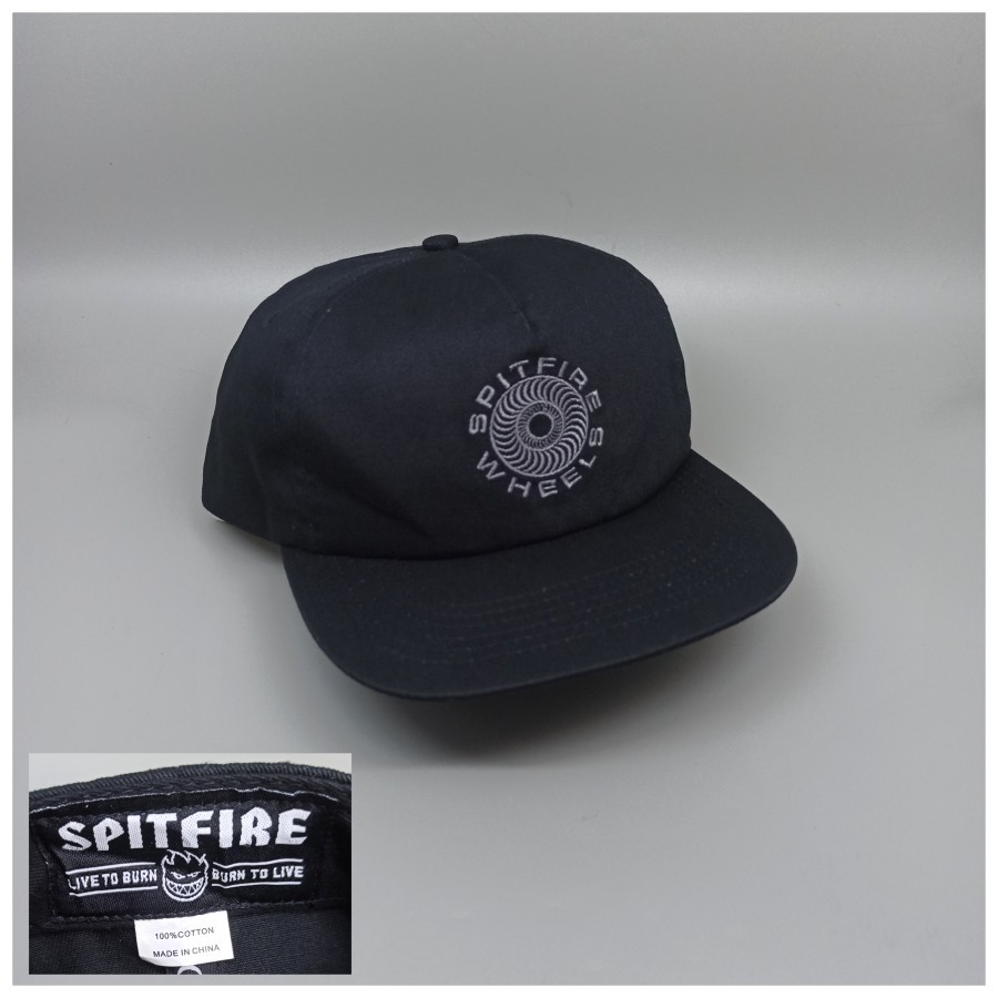 Topi Spitfire Skateboard Second Preloved Original 742