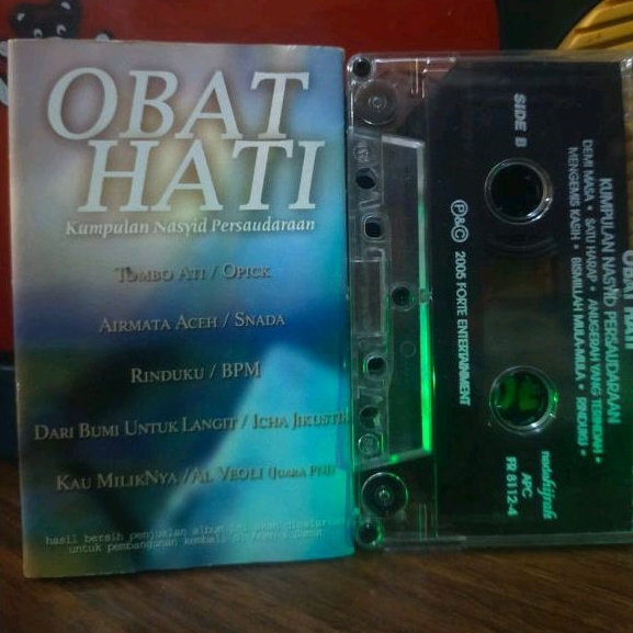 kaset pita Nasyid obat hati