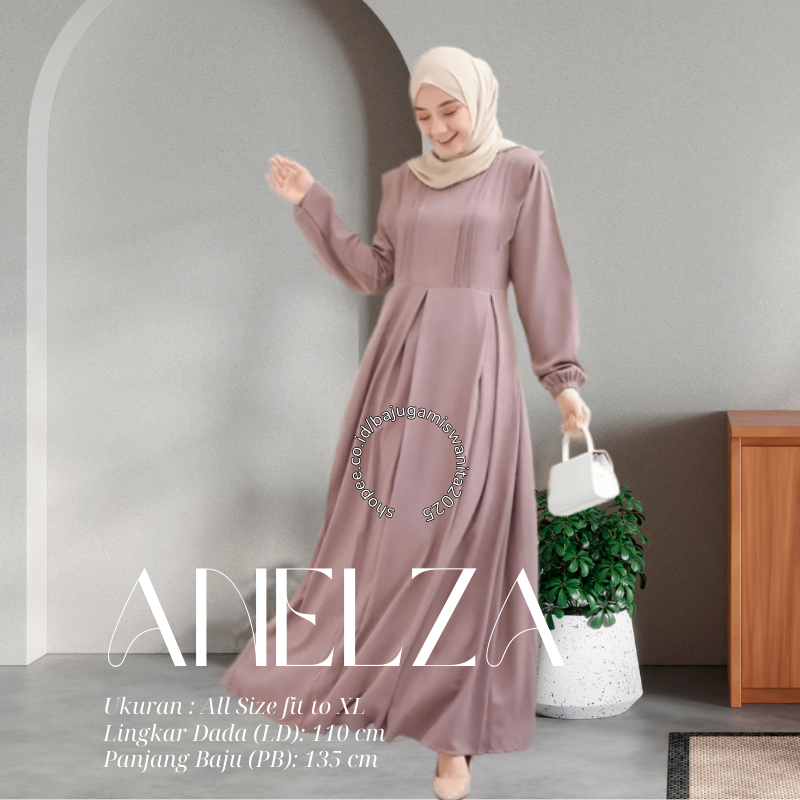 Gamis Terbaru2025 Model Terbaru Baju Lebaran Wanita Gamis Kekinian 2025 Baju Dress Wanita Muslim Pol