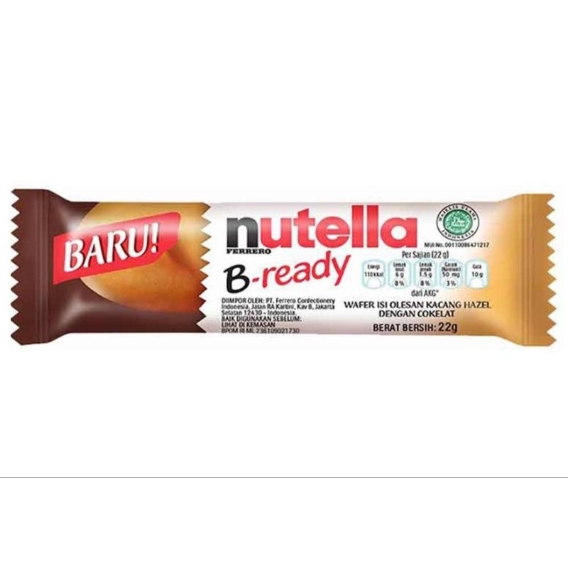 

Nutella B-ready Ferrero 22g