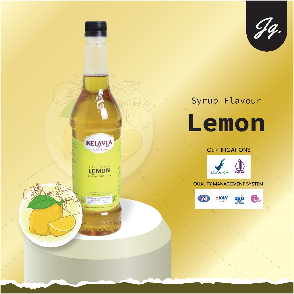 

Lemon Syrup Belavia 750 ML | Belavia Sirup Lemon 750ml