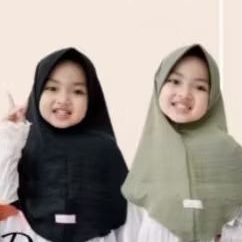 JILBAB ANAK CRINKLE PET JILBAB ANAK TERBARU SIMPEL DAN MURAH