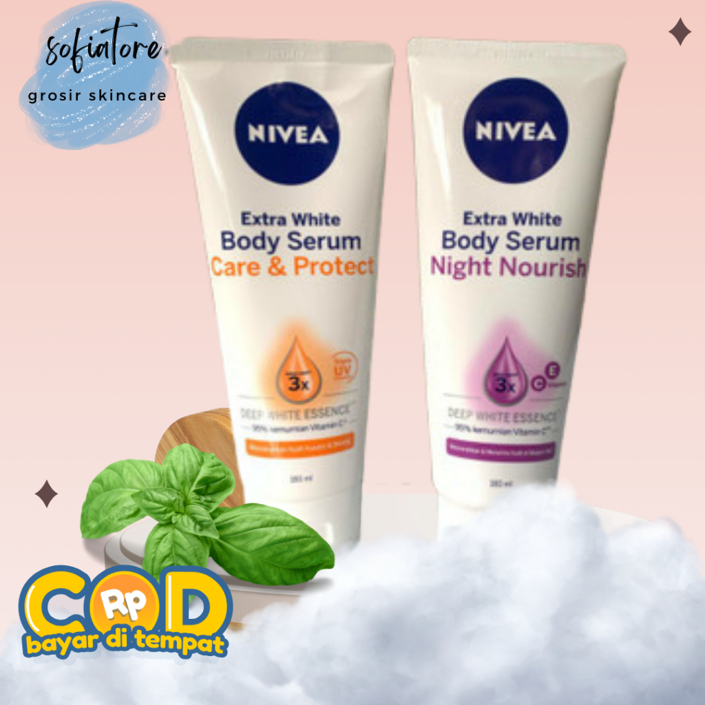 NIVEA Extra White Body Serum Care & Protect Nivea Extra White Body Serum Care & Protect