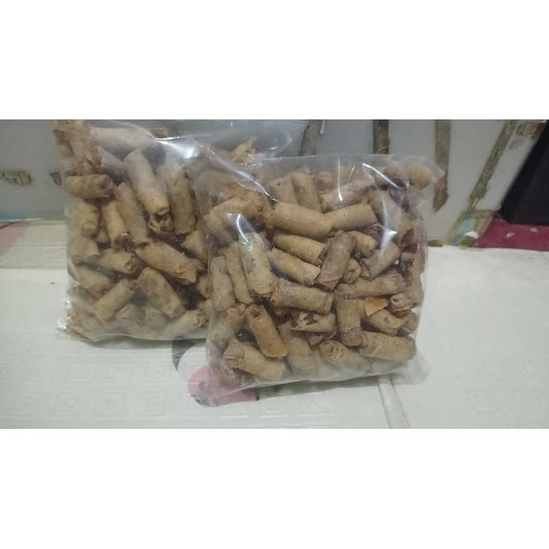 

SUMPIA udang abon kwalit 500gram/Sumpia udang khas cirebon/snack kiloan Murah