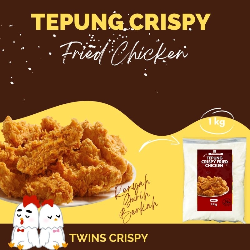 

Tepung Crispy fried chicken, Tepung Serbaguna, Tepung Tahu Crispy, Tepung Krispi kentucky