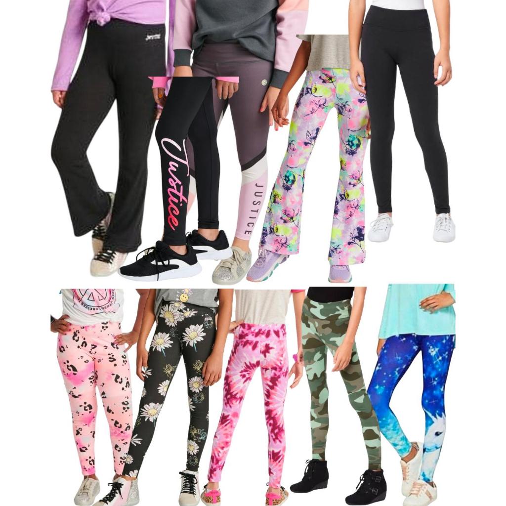 [17225] Justice Celana Legging  Anak Cewek perempuan panjang girls teens gymnastic olahraga sports r