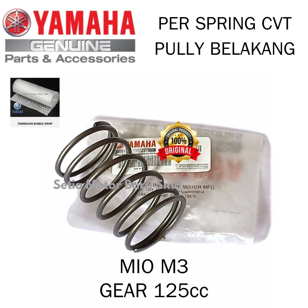 Per Spring CVT Pully Puli Belakang Mio M3 MioM3 Gear 125 Asli Original Yamaha