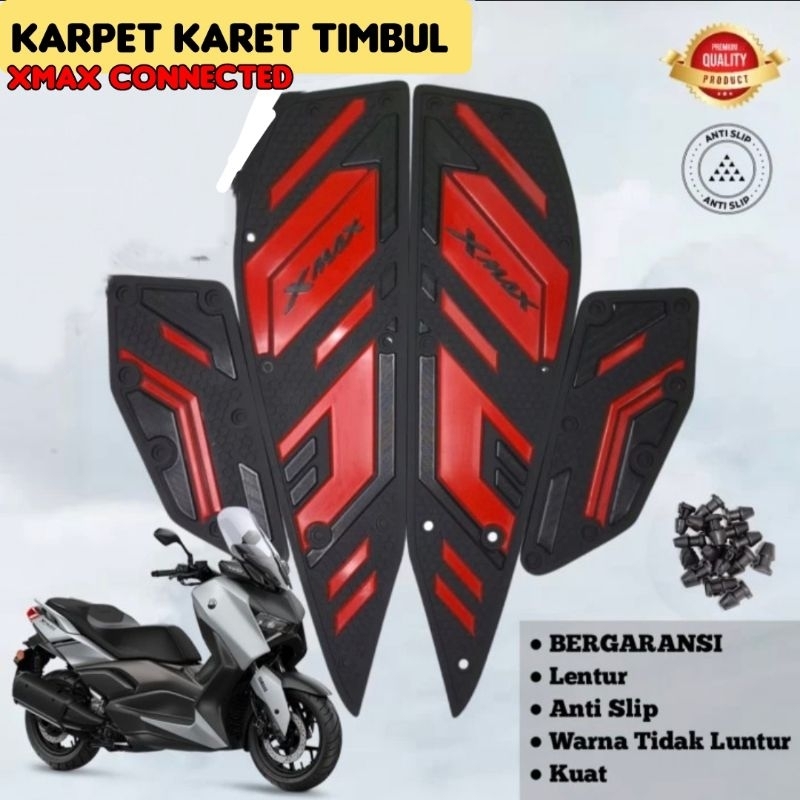 Karpet Motor XMAX Old XMAX CONNECTED 2022 2023 2023 Karet Premium Tebal