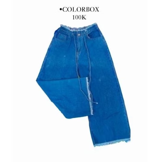 celana jeans colorbox kulot