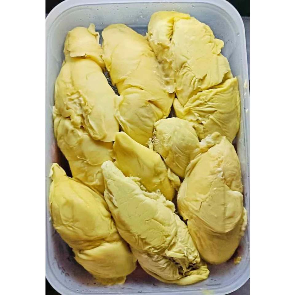 

Durian Kupas Medan Premium +-450-500 Gr