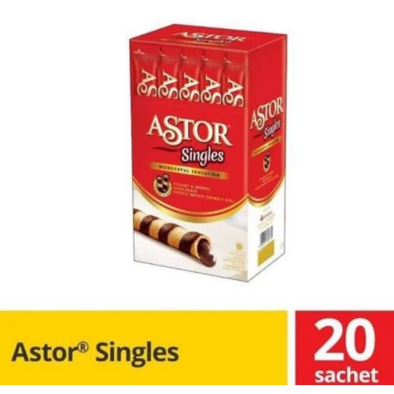 

RB Wafer Astor Singles box isi 20 pcs