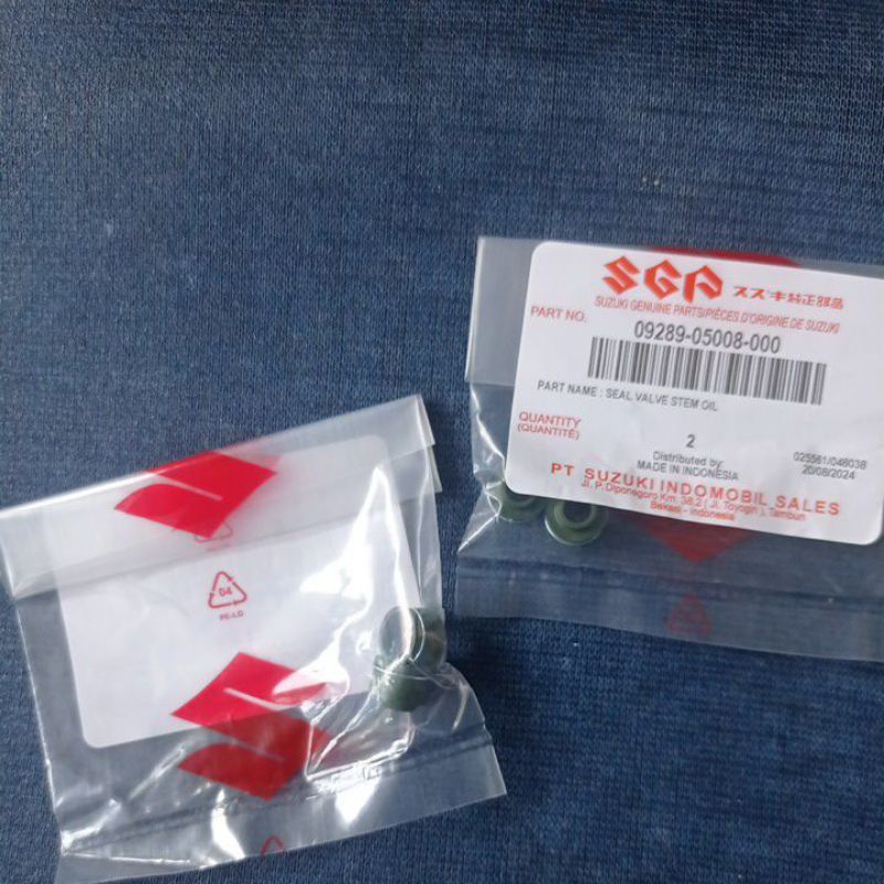 { 2 BIJI } SIL KLEP SUZUKI SMASH / GRAND ASLI ORIGINAL SGP