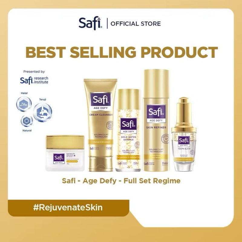 ❣️ANUGERAH❣️SAFI AGE DEFY SERIES / SAFI PAKET GOLD