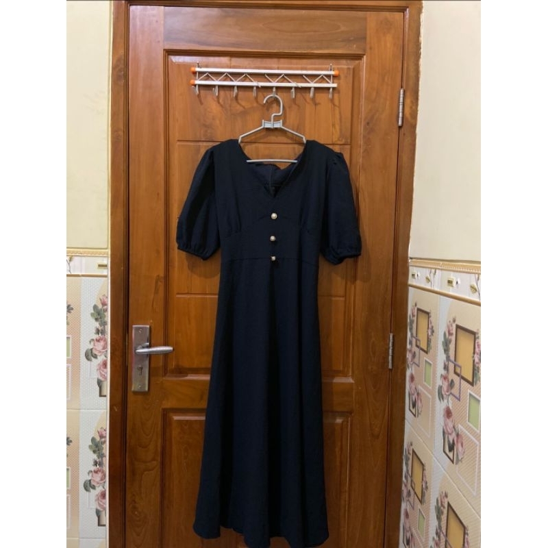 Dress hitam vintage