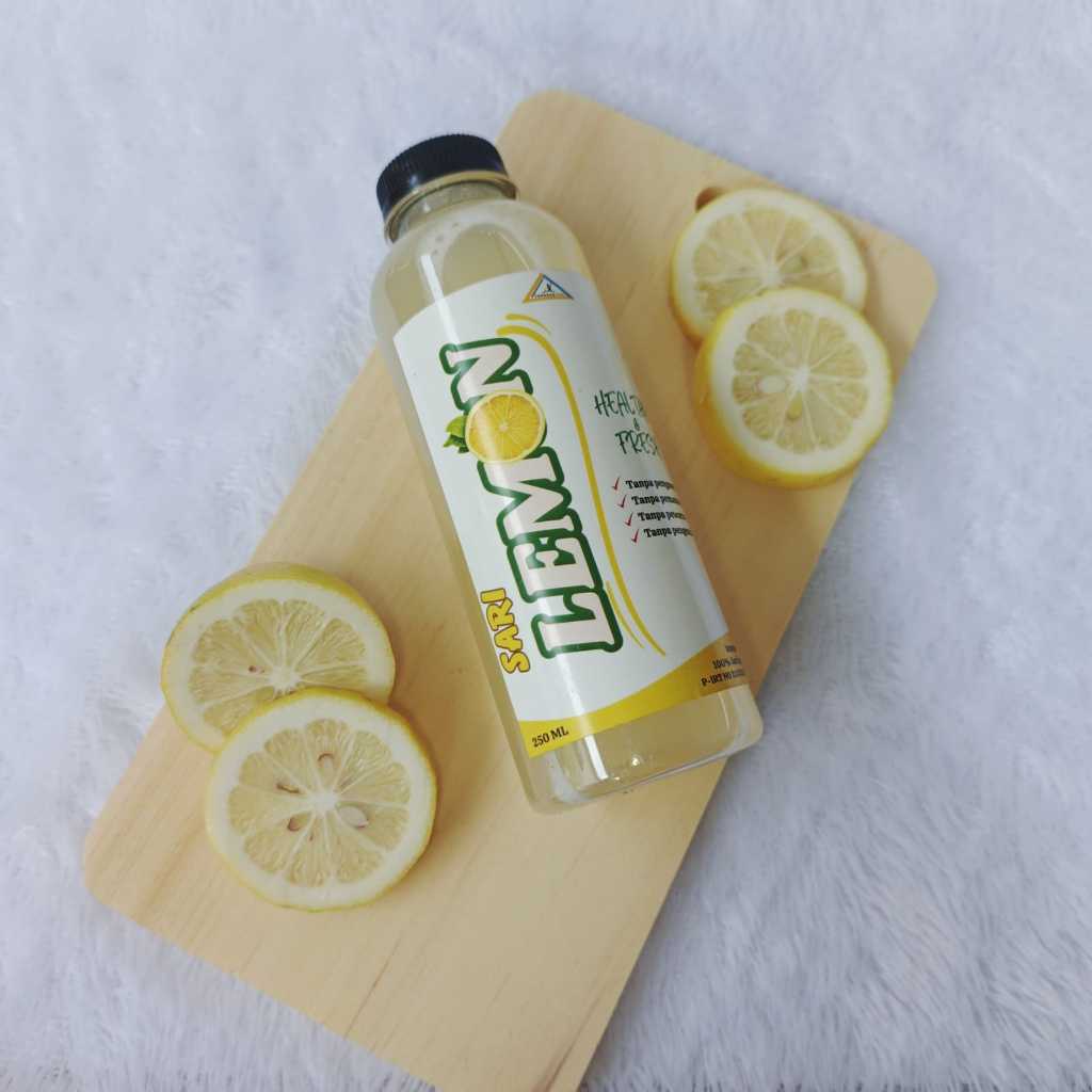 

Sari Lemon Asli Murni 250ml Tanpa Campuran / Fresh Lemon Juice / Lemon California/Diet Detoks Sehat Alami