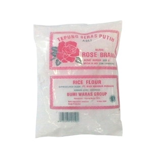 

ROSE BRAND TEPUNG BERAS PUTIH PACK 200GRAM
