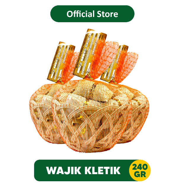 

Wajik Kletik 240gr | Oleh Oleh Khas Batu Malang - 162001