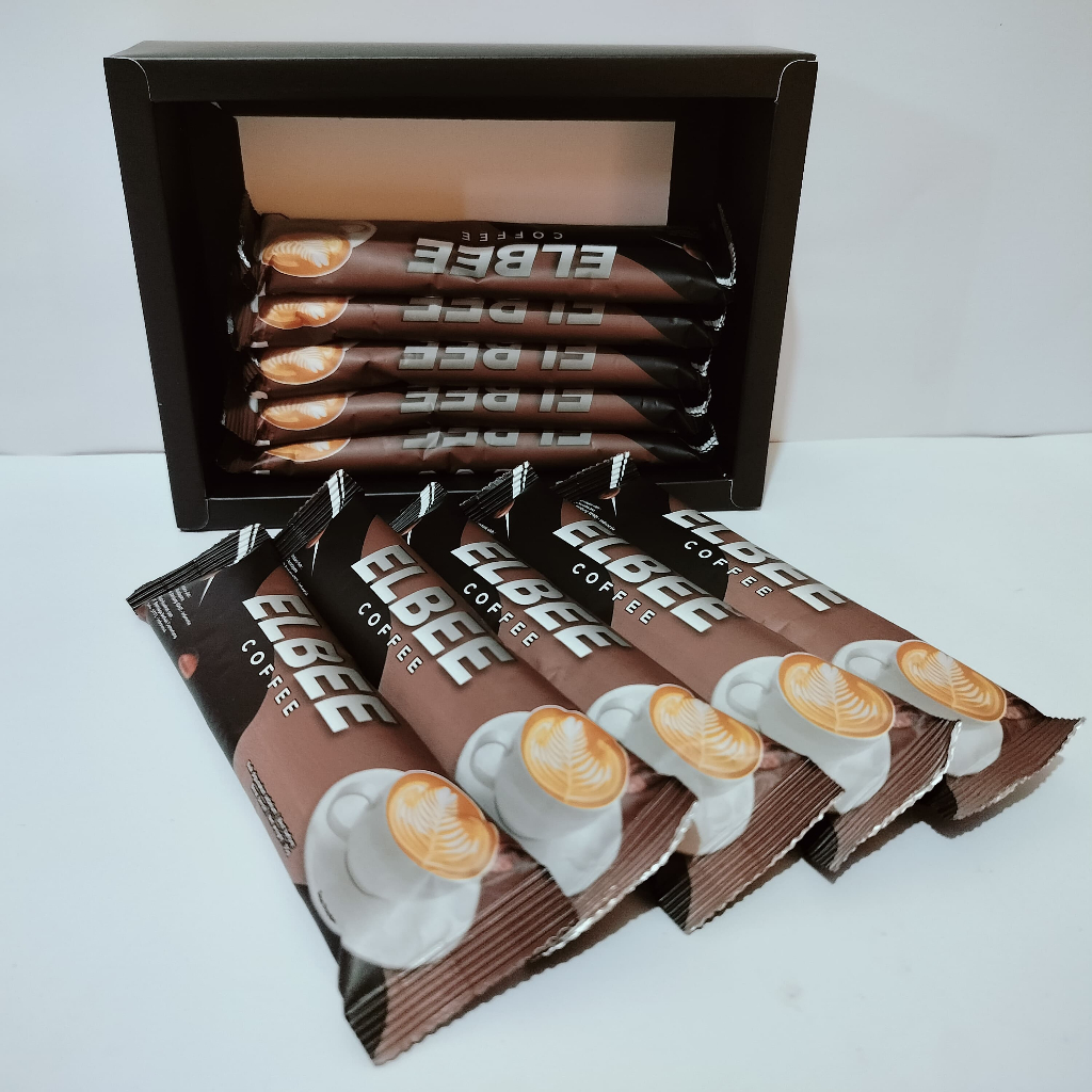 

ELBEE COFFEE 1 BOX isi 10 sachet KOPI STAMINA PRIA ORIGINAL