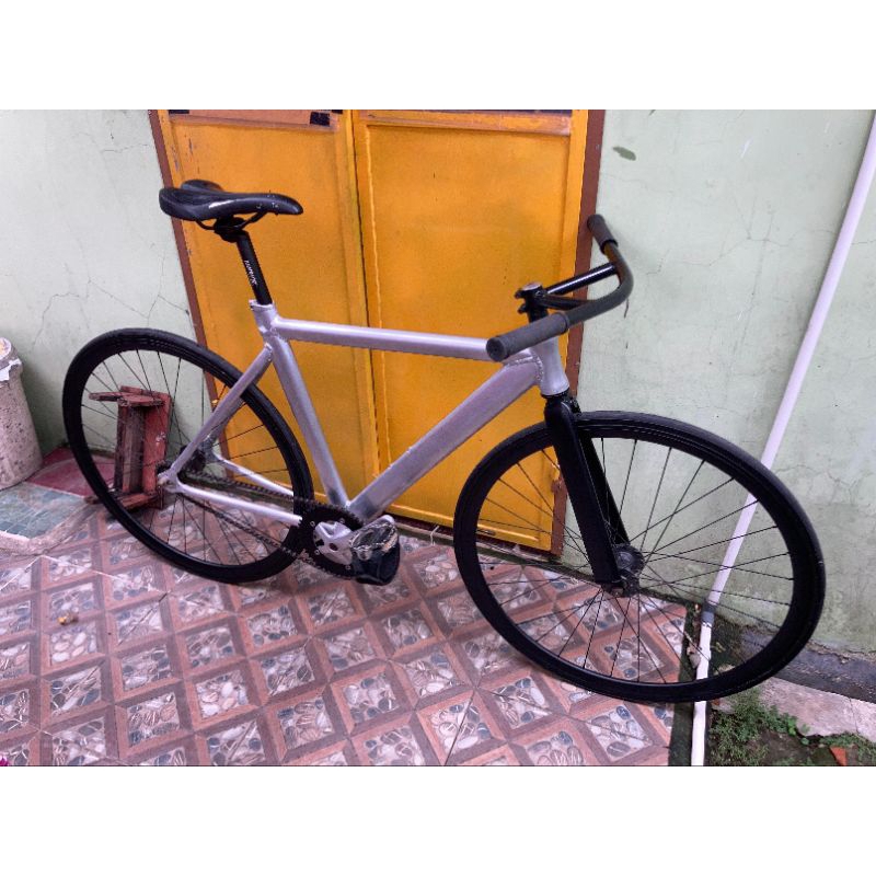 Sepeda fixie folker full alloy