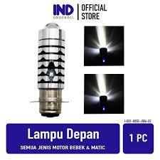 LAMPU H6 LASER SENJA/LAMPU UTAMA MOTOR LED LASER H6 AC DC 12V 24W PUTIH KUNING/LAMPU UTAMA MOTOR BEB
