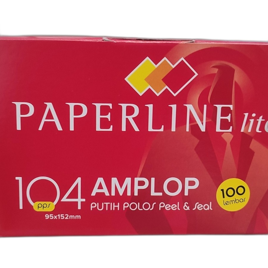 

Amplop Putih 104 PPS Peel & Seal Paperline