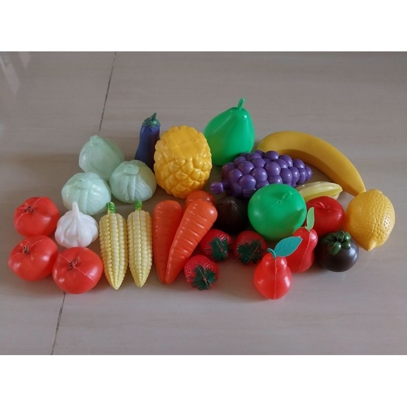 Mainan Buah-buahan plastik