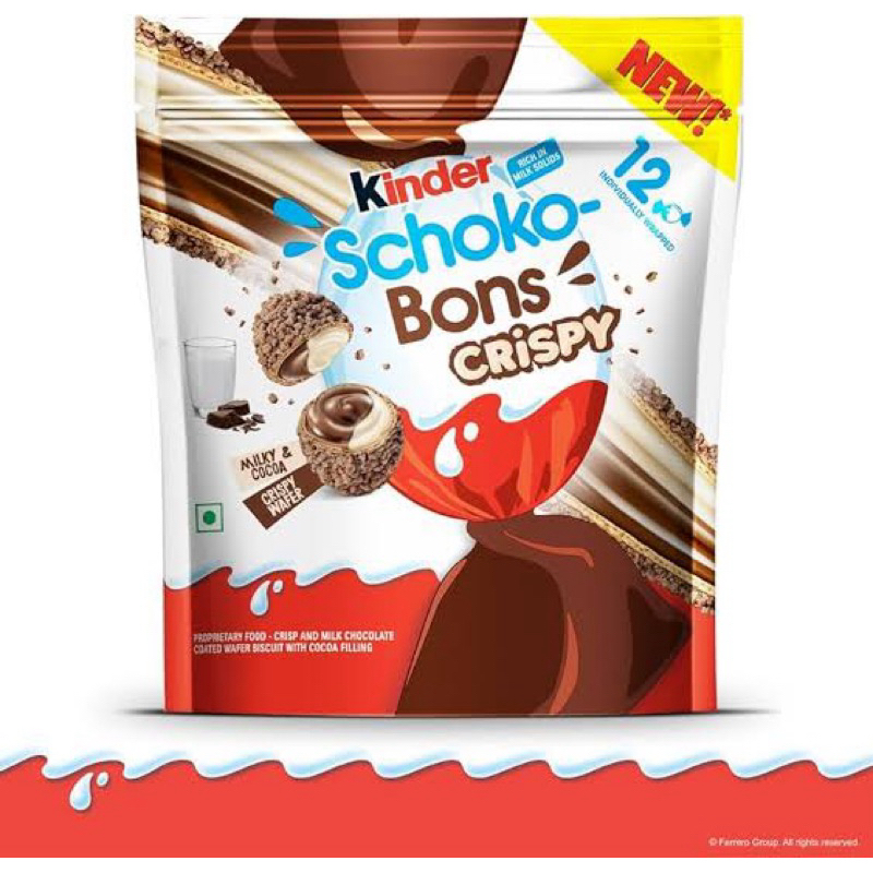 

Kinder schobons chocolate 12 coklat import