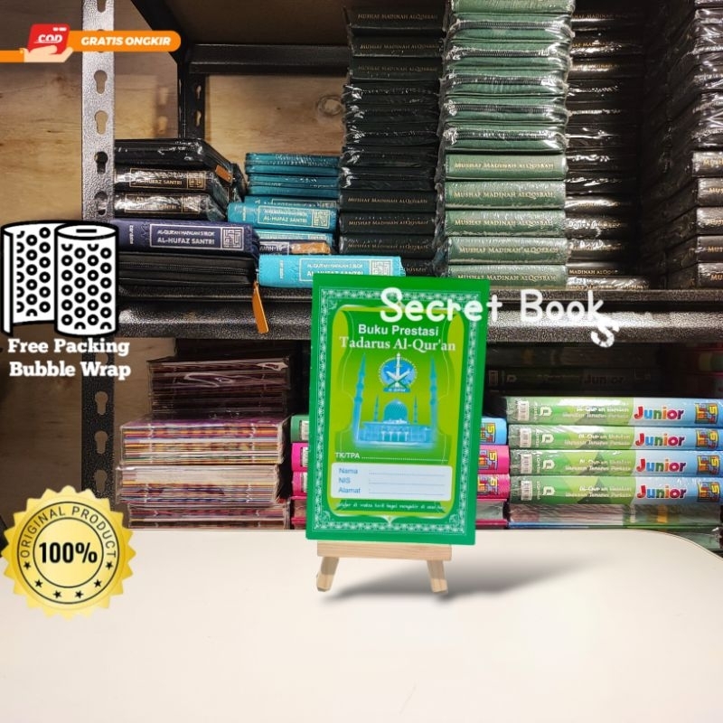 Buku Prestasi  AlQuran | Buku Kontrol