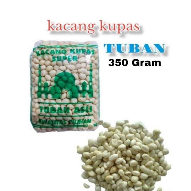 

Kacang Kupas Tuban Asli Super 350 Gram