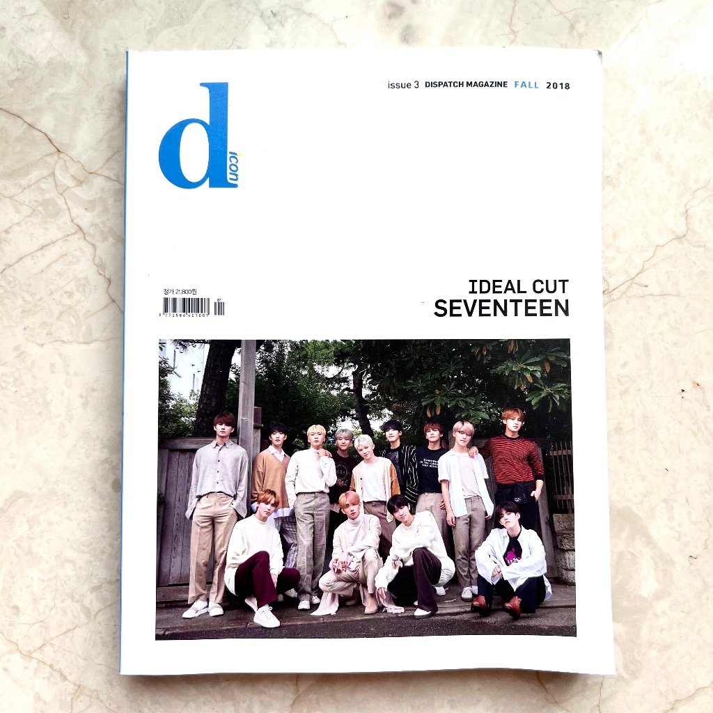 [ 🇮🇩✅ READY ] SEVENTEEN Dicon 2018 'Ideal Cut' Special Edition Majalah Magazine - Scoups Jeonghan Jo