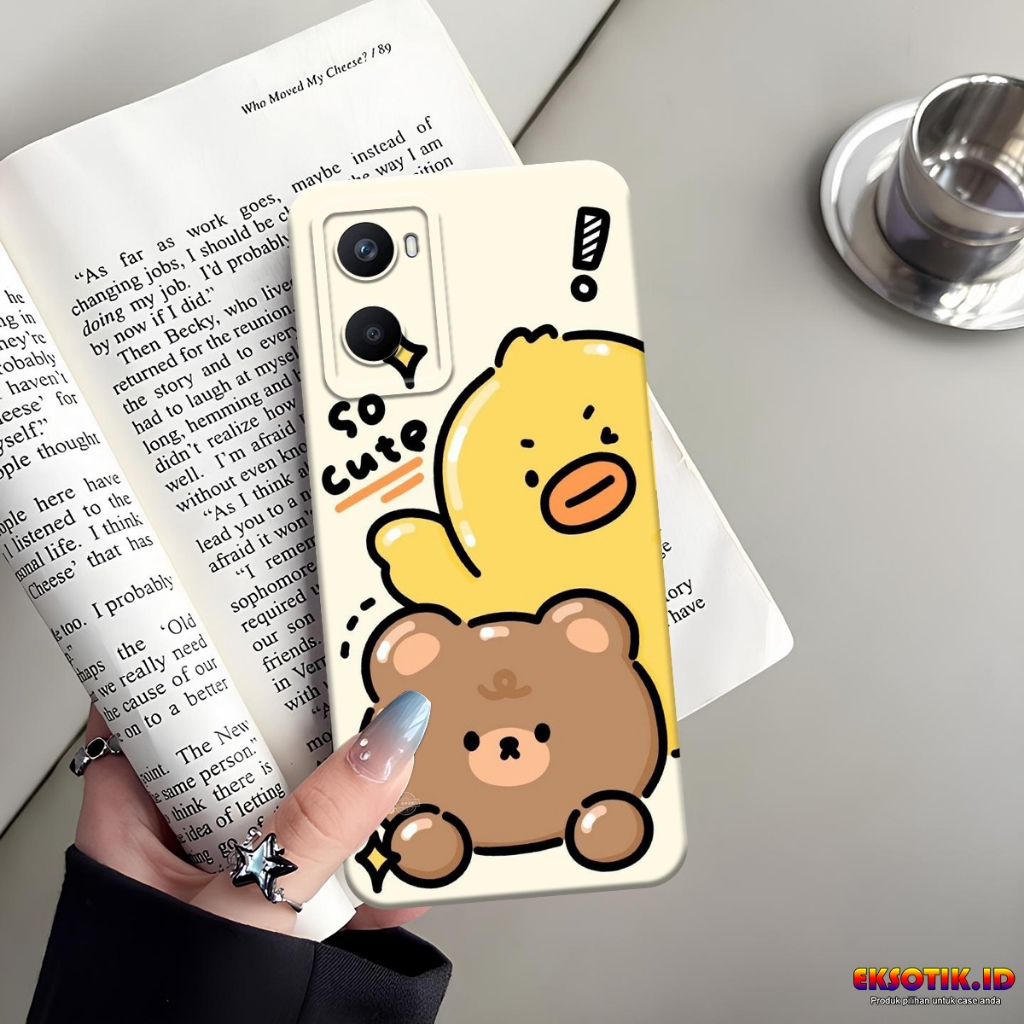Case Oppo A96 - Casing Oppo A96 - Fashion Case - Silikon Oppo A96 - Motif Keren Dan Lucu - Softcase 