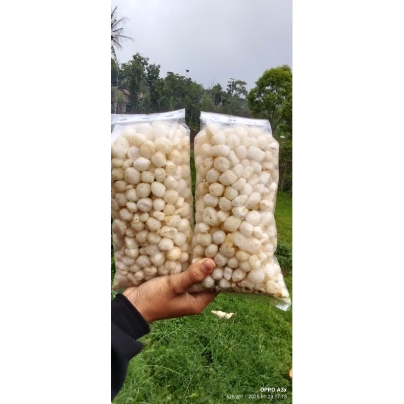 

Cimol original extra daun jeruk 100 gram cemilan instan