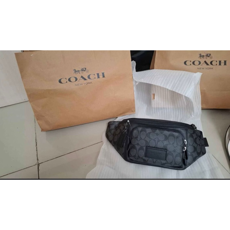 preloved waistbag coach 100% original