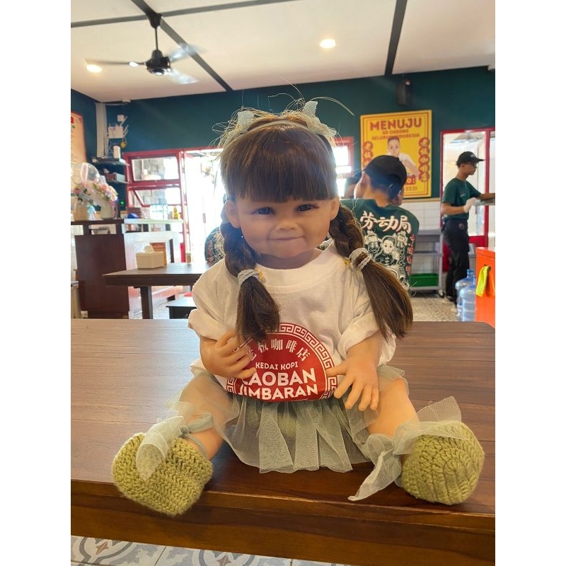 Full Silicone Reborn Doll Toddler