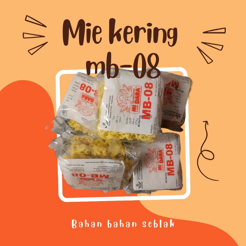 

mie kering mb 08 1 pak isi 25 pcs,mie kering toping seblak