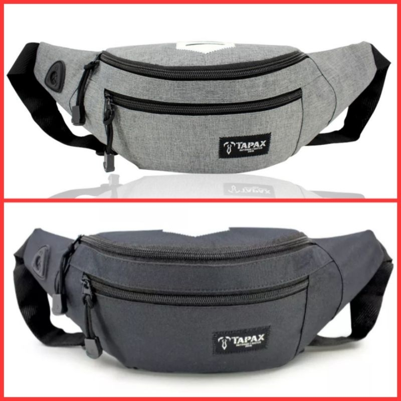 HEMAT TAS SELEMPANG PRIA / TAS PINGGANG PRIA TAPAX OVAL ORIGINAL