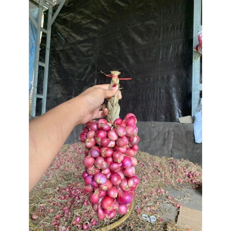 

BAWANG MERAH SUPER BESAR BESAR/KERING/BRAMBANG/GOMBYOKAN BISA TAHAN 3-4 BULAN/1 KG