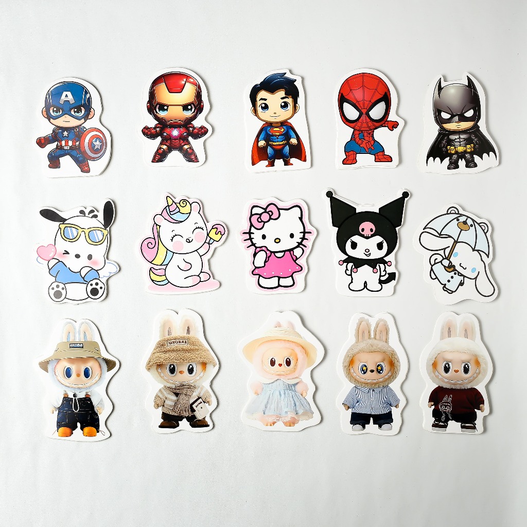 

Amplop Lebaran 3D Karakter Labubu Sanrio Superhero Lucu Unik Isi 5 Pcs Angpao Imlek Anak Unik