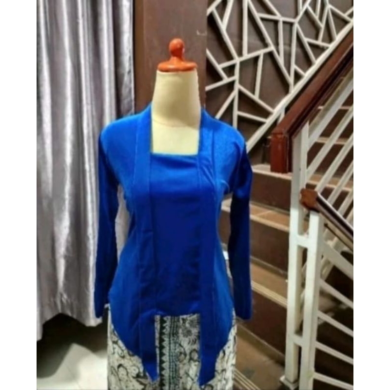 KEBAYA BLUDRU KUTU BARU POLOS /ATASAN BLUDRU TERMURAH