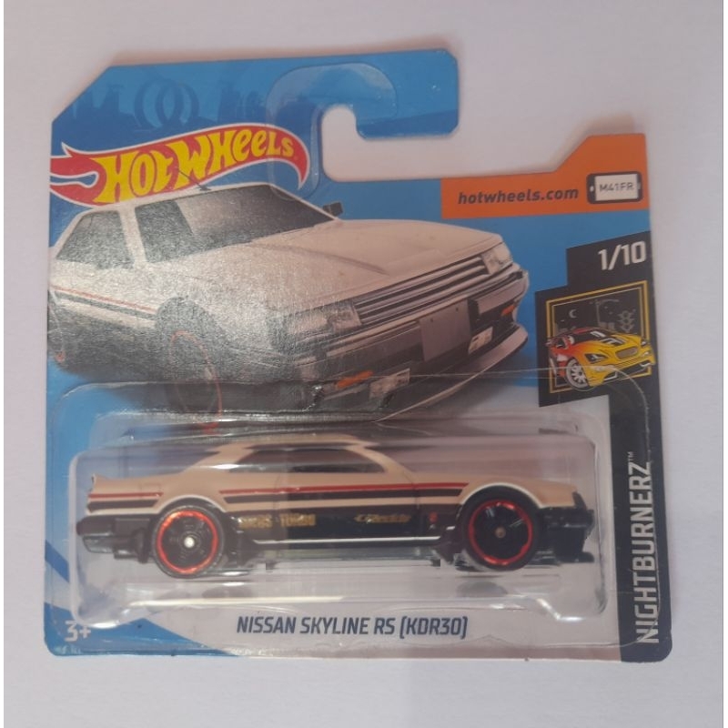 Hot Wheels Nissan Skyline RS R30 Putih Short Card