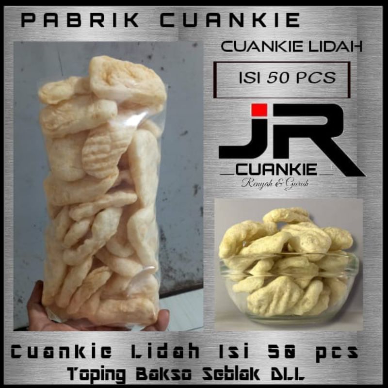 

Cuankie Lidah Isi 50PCS Gurih Renyah
